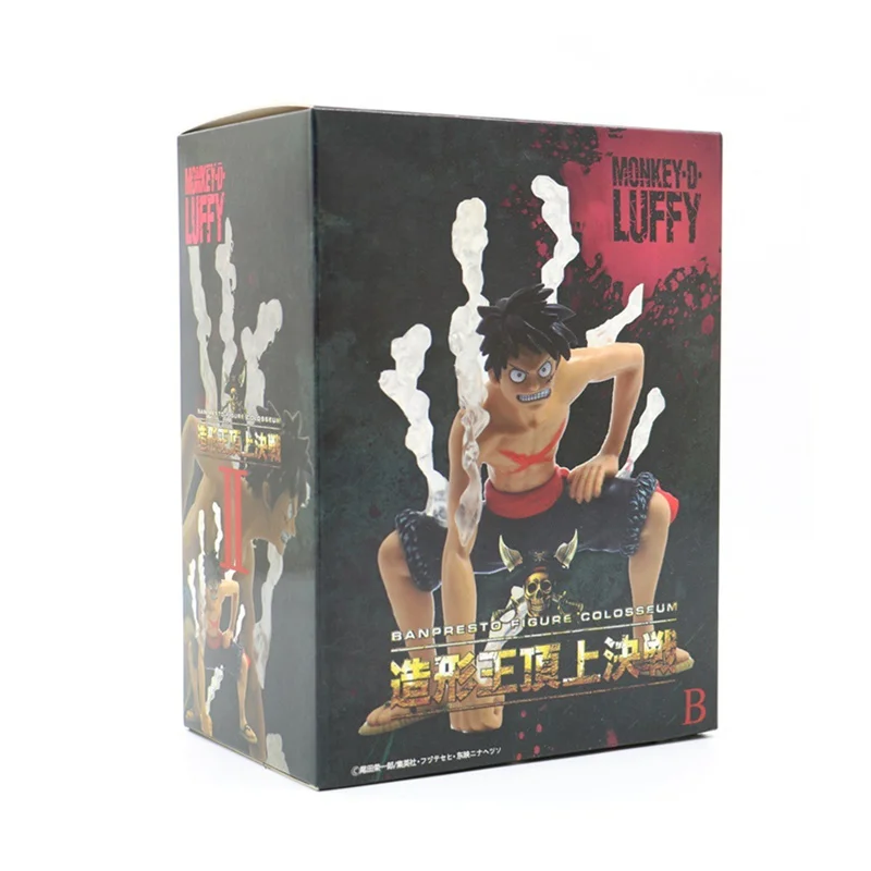 Фигурка Луффи из японского аниме New World Monkey D Luffy 15 см 2 цвета ПВХ экшн фигурки
