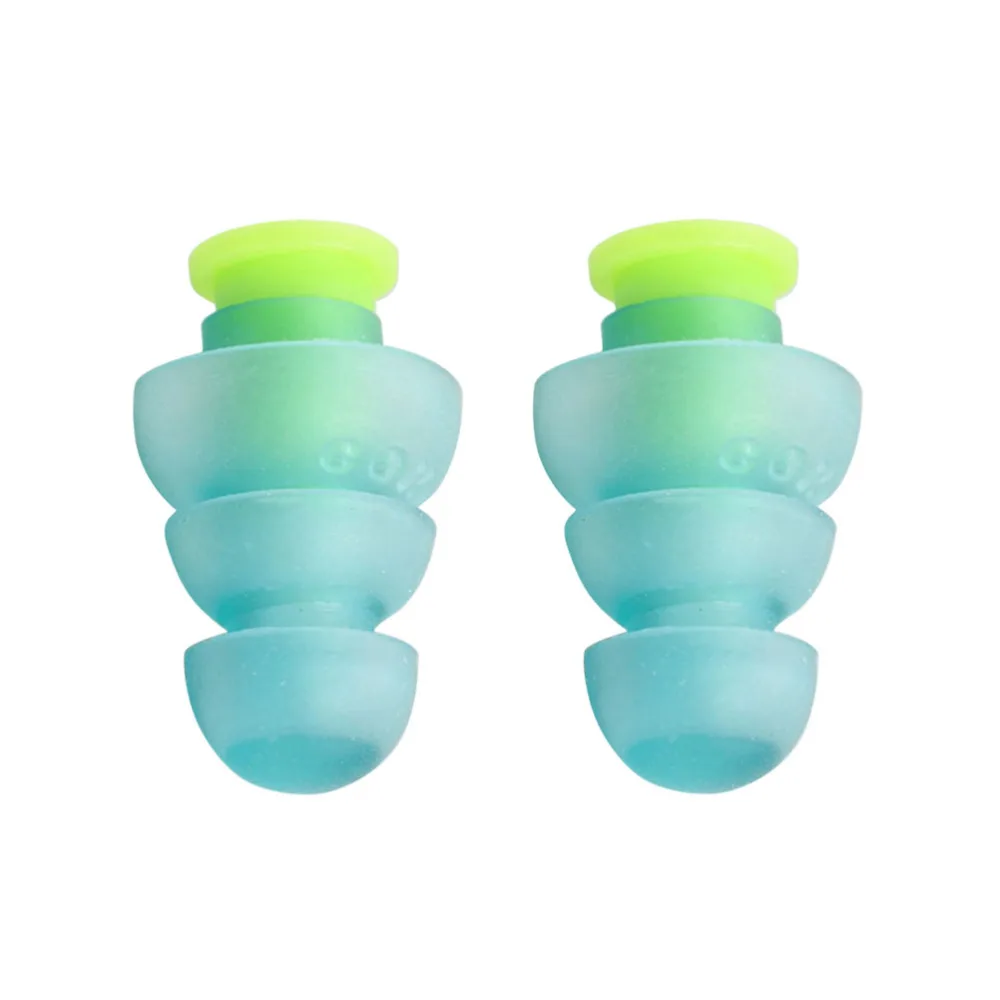 

1 Pair DJ Earplugs Box Packed Earplugs Hearing Protection Noise Reduction Earplug (Blue)