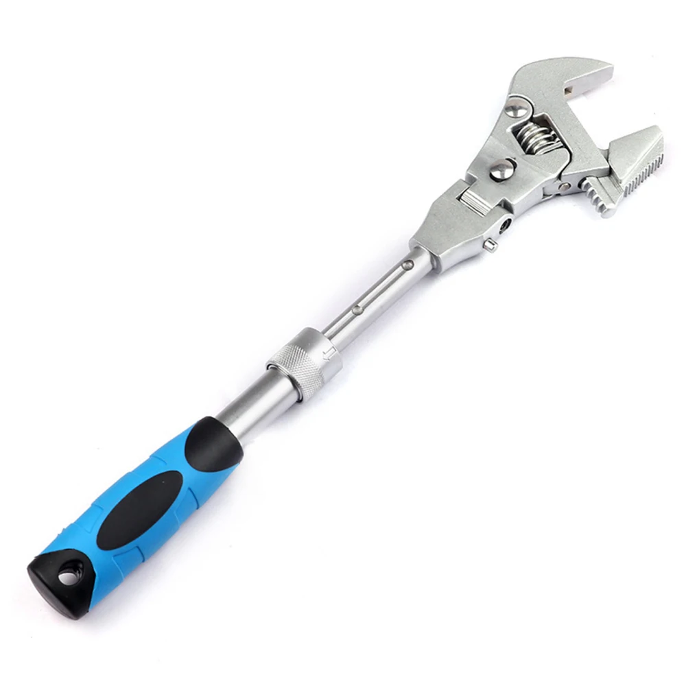 

Repair Tool Ratchet Adjustable Wrench Head Spine 10 Inches 5 In 1 10 In Rotate And Fold 180 Degrees 5-in-1 10-inch