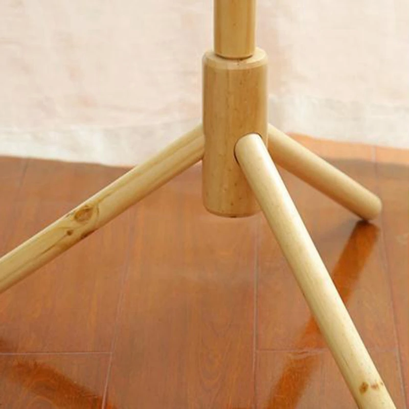 Модная Вешалка из цельной древесины напольная вешалка для пальто креативная