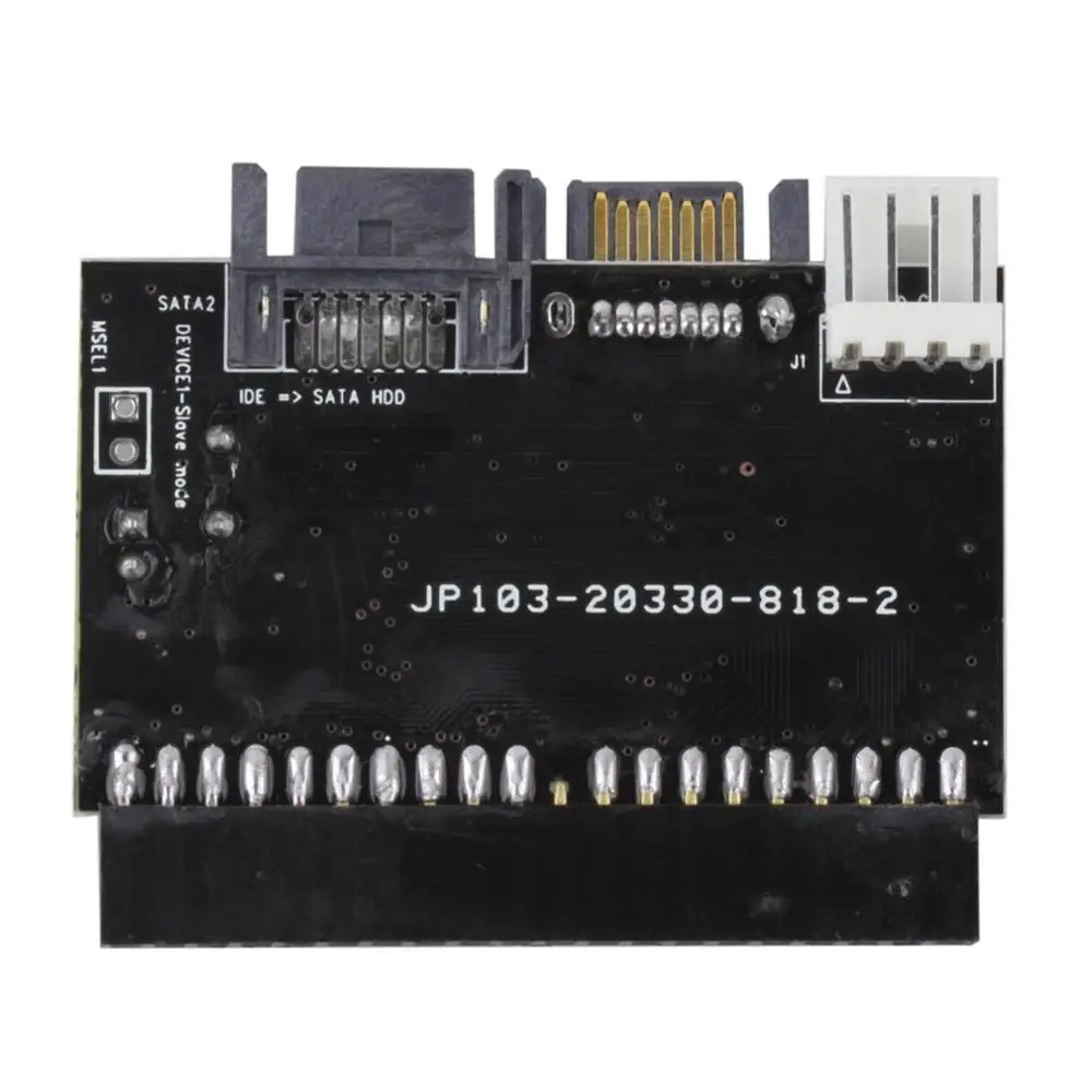 Практичный черный IDE для SATA Serial-ATA двусторонний адаптер жесткого диска конвертер