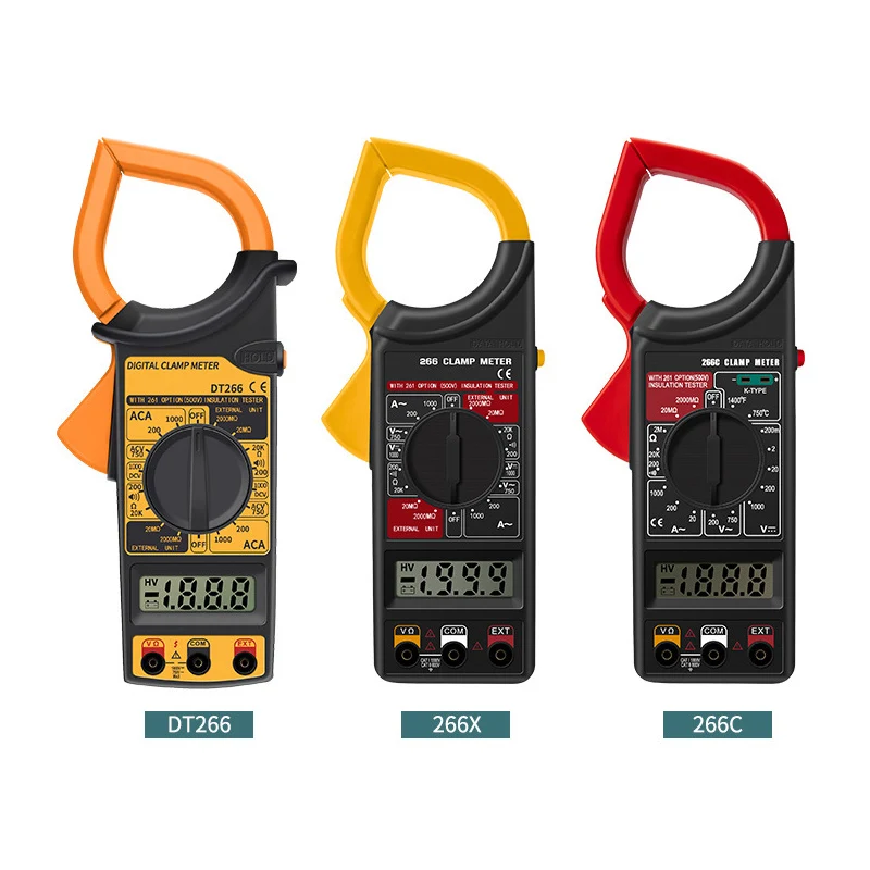 

Handheld Multimeter, Clamp Meter Digital Electrical Test Instrument Portable Household Circuit Inspection Мультимитр Цифровой