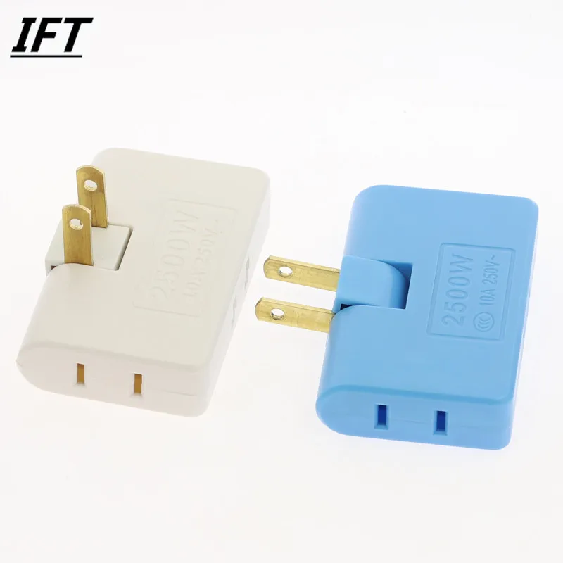Вилка для США AC 125V 15A 1500W портативная вращающаяся Triporate Power Plug Socket | Обустройство