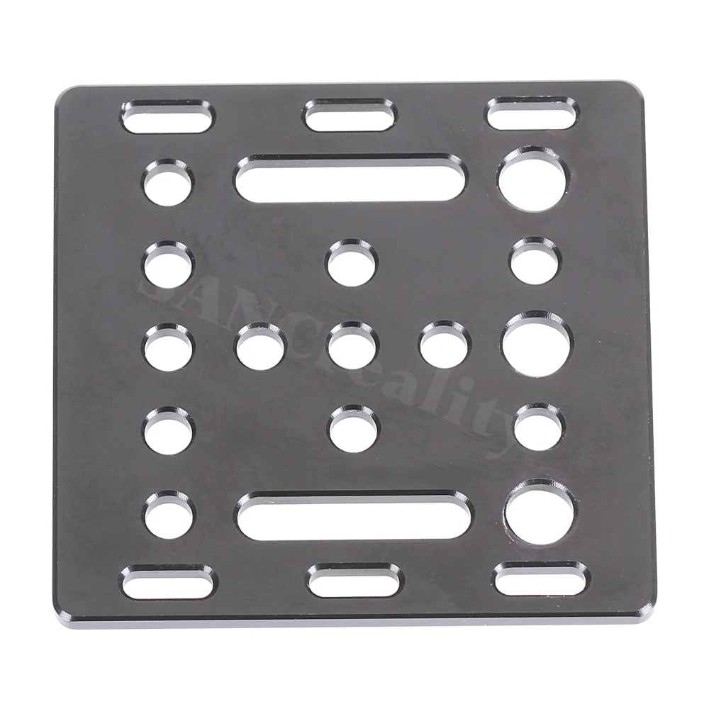 3D Printer part Openbuilds V-Slot Gantry Plate 20mm black sand blasting 65.5mmx65.5mmx3mm | Компьютеры и офис