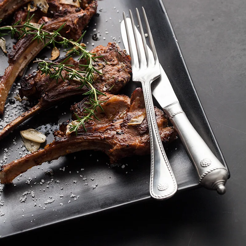 Европейский стиль Западная пищевая тарелка для завтрака закусок Бытовая