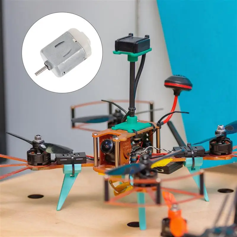 

12 Pcs Durable Practical Simple DC Motor Mini Motor Micro Motor for Home Mini Fan Toy Car