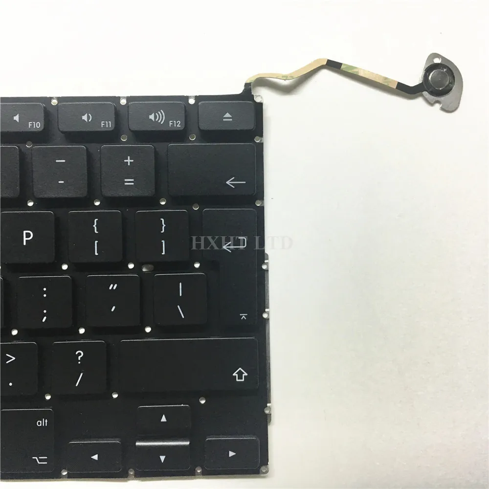 Клавиатура A1297 для ноутбуков Apple MacBook Pro 17 дюймов английская раскладка клавиш