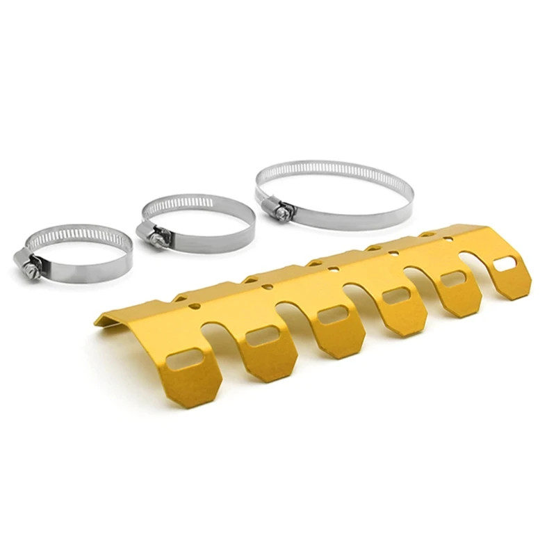 

2021 New Motorcycle Exhaust Muffler Pipe Protector Heat Shield Cover Professional Refit