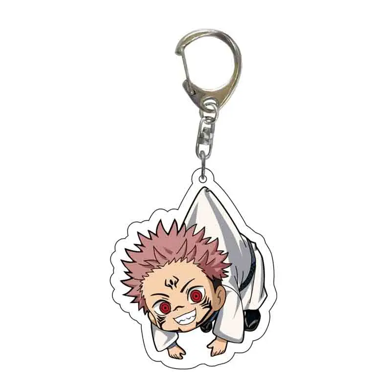 

Jujutsu Kaisen Acrylic Keychain Student Backpack Pendant Car Seat Keyring Give Friend Birthday Gift With Fancy Keychains