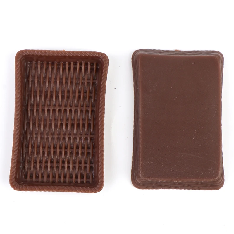 2PCS 1/12 Dollhouse Miniature Pastry Dessert Plate Tray Model Decor Accessories | Doll House