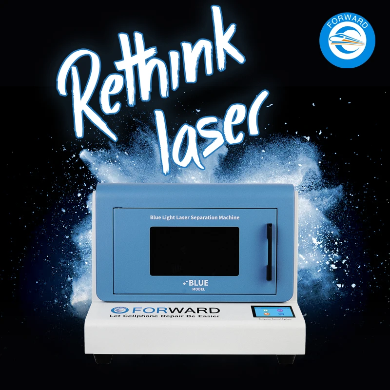 

FORWARD 2020 Rethink Blue Light Laser Separation Machine For iphone 8 XR 11 Back Cover Glass Quickly Cutter And Removal Machine