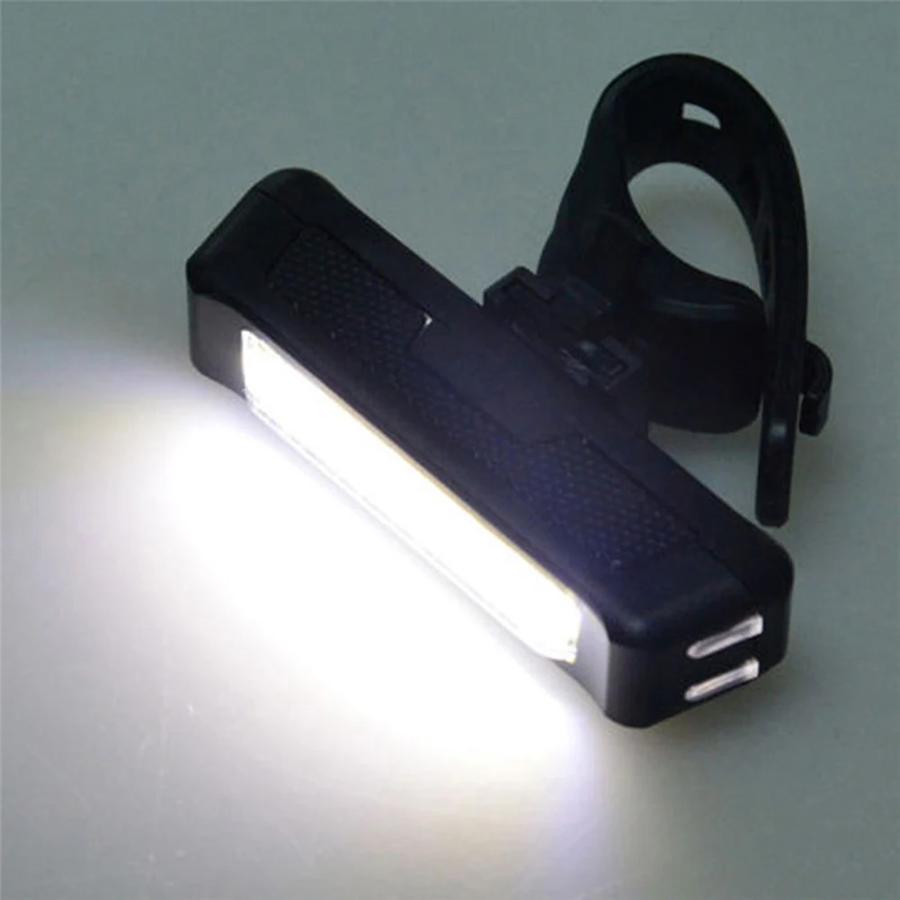 Велосипед Велоспорт светодиодный USB Перезаряжаемые спереди и сзади хвост Предупреждение светильник, новое шикарное