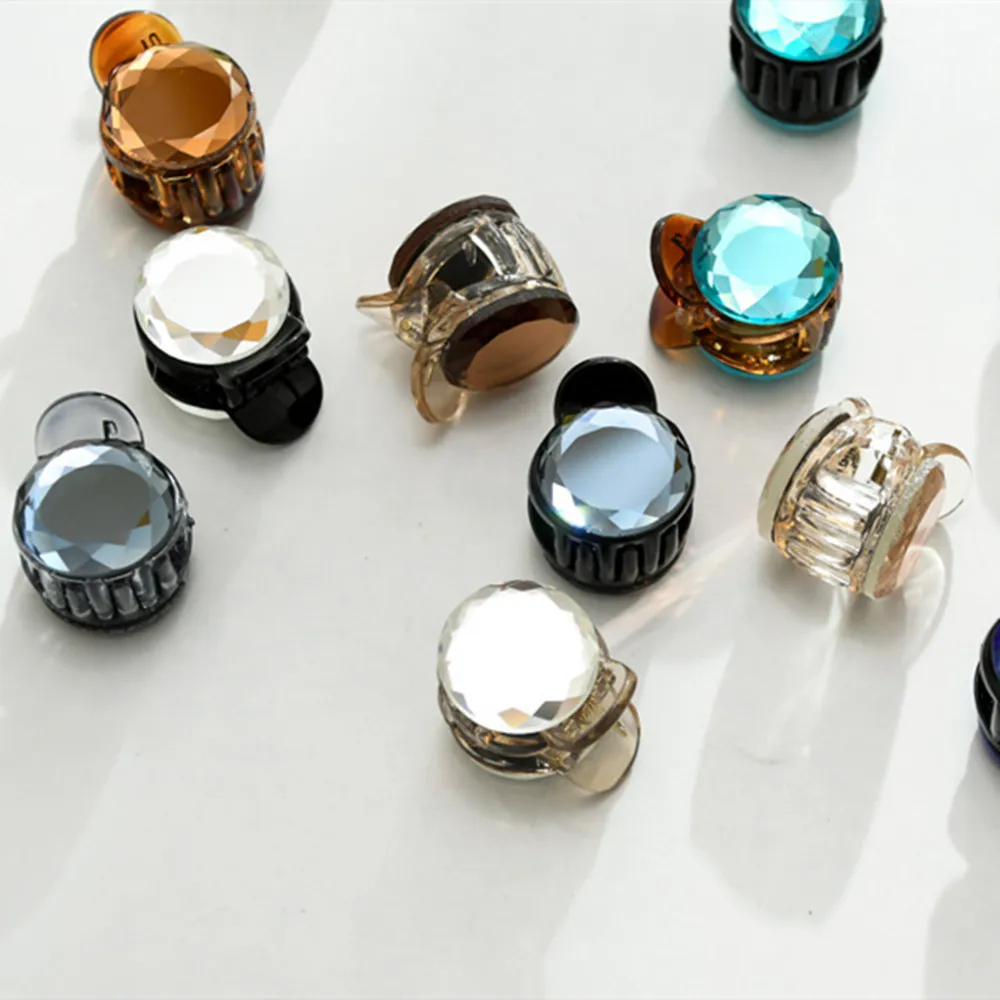 1 шт. Женская Ретро Винтажная с кристаллами хрусталя мини Корона шпильки для