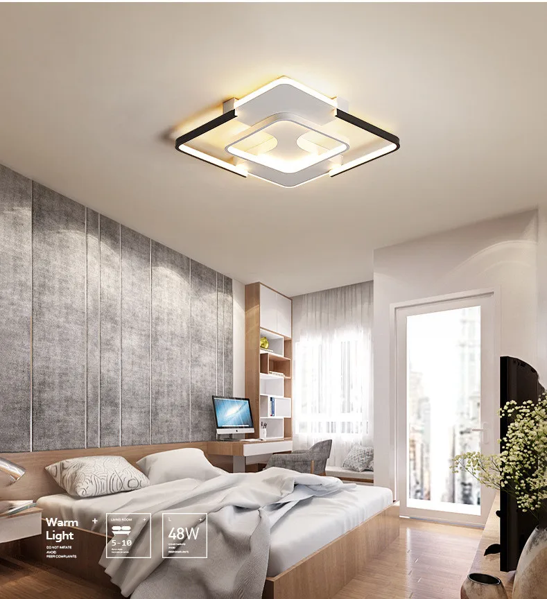 Новинка 2019 лампа для спальни простой современный атмосферный светильник