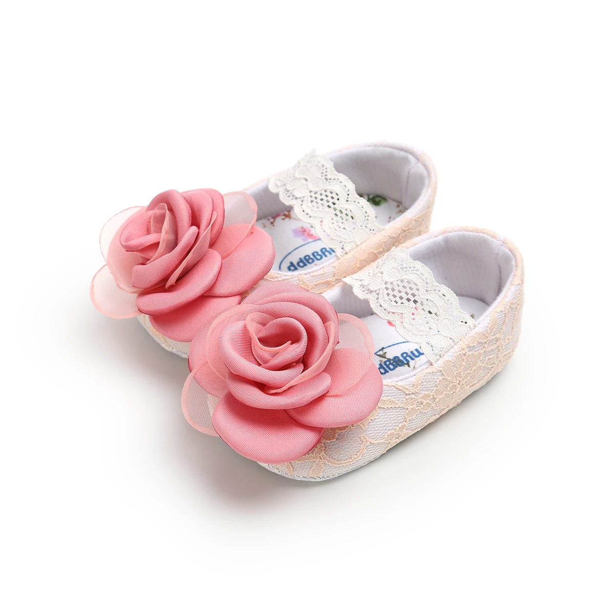 Младенческая обувь для маленьких девочек Обувь малышей Милая мягкая подошва