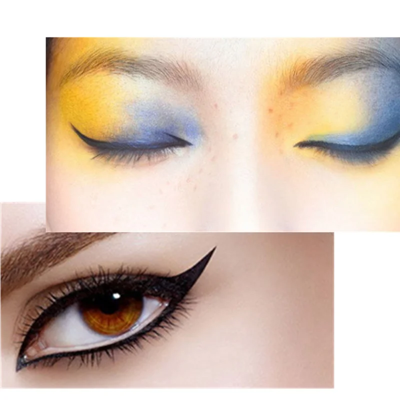 Карандаш-подводка для глаз водостойкая черная жидкая подводка 1 шт. |