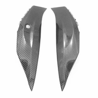 carbon fiber pattern rear tail side seat cover fairing for kawasaki zx 10r 2016 2020