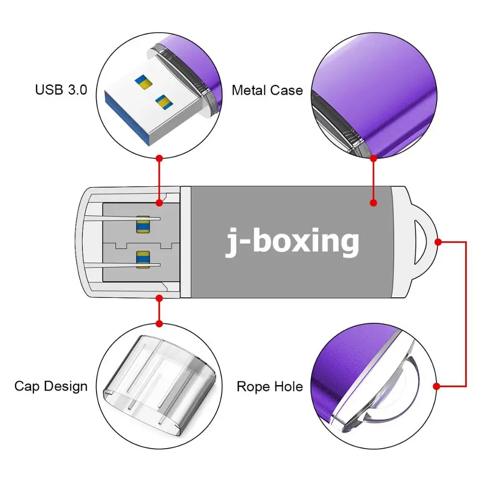 USB флеш накопитель фиолетовый 128 ГБ 64 32 ГБ|USB флэш-накопители| |