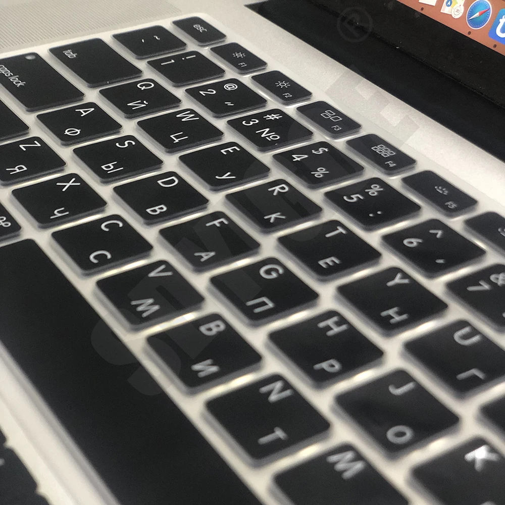 Чехол с русской клавиатурой для ноутбука macbook pro13 touchbar версия США/ЕС 13air A2337A2179 A2159