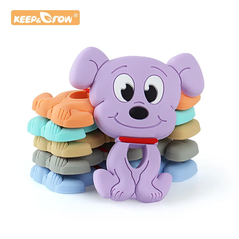 1 шт. силиконовая Игрушка грызунок для прорезывания зубов|Детские прорезыватели|