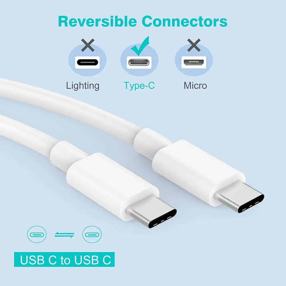 

2m coaxial USB3.1 Type C cable PD 100W 2Gbps data transmission fast charging suitable for Dell HP laptop Apple Macbook iPad