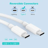 2m coaxial usb3 1 type c cable pd 100w 2gbps data transmission fast charging suitable for dell hp laptop apple macbook ipad