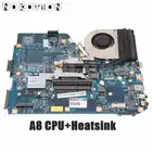 Материнская плата NOKOTION 10338-01M для ноутбука Acer aspire 5560G 5560, MBRNW01001, с процессором A8 и радиатором