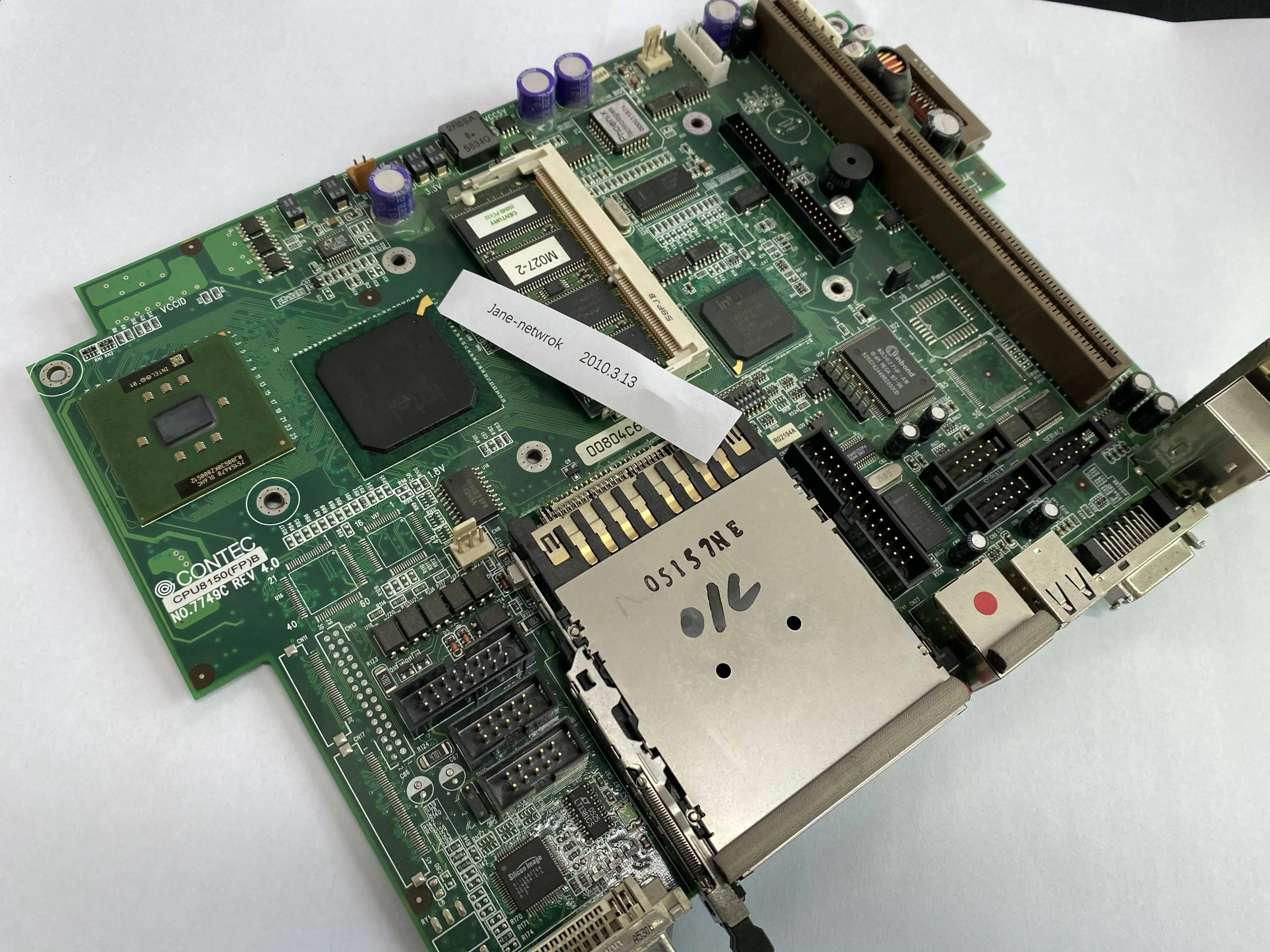 Плата промышленного оборудования CONTCE CPU8150(FP)P NO.7749C REV 4,0