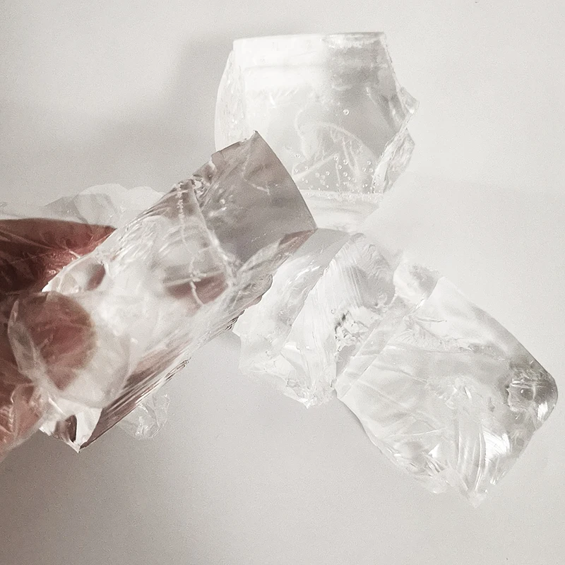 Прозрачный Желейный воск натуральное сырье для изготовления свечей сделай сам