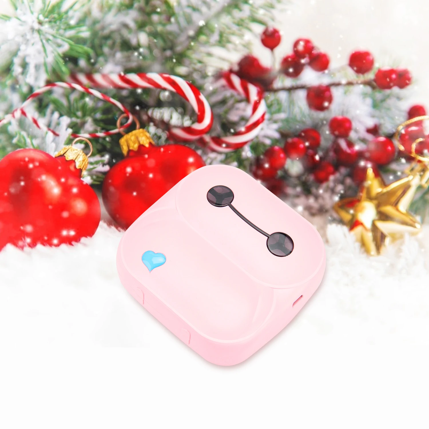 Карманный мини-принтер портативный термопринтер 203 точек/дюйм BT беспроводное