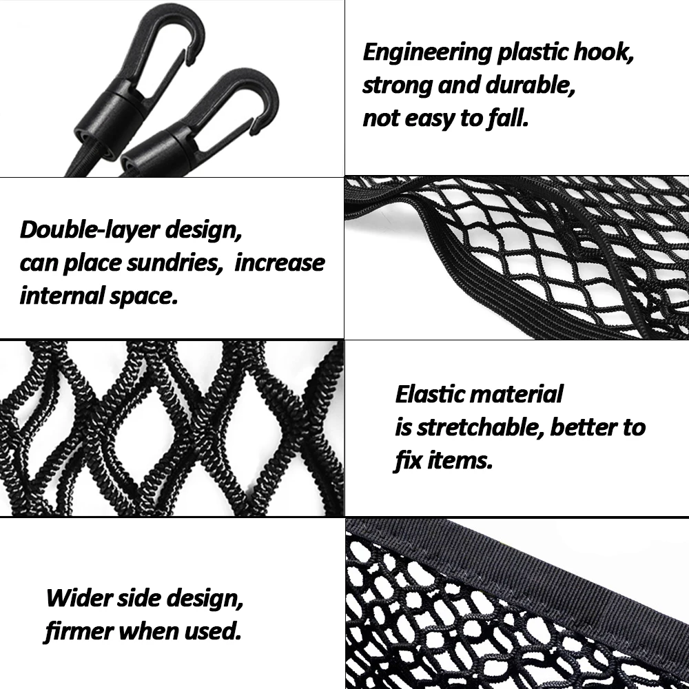 Автомобильный Органайзер сетка для внутренней стороны сиденья автомобиля