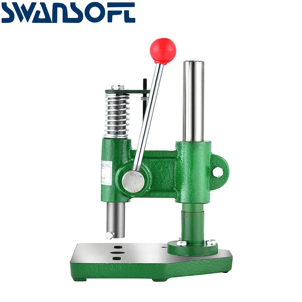 SWANSOFT high quality manual punch industrial desktop hand press die beer micro punching machine | Инструменты