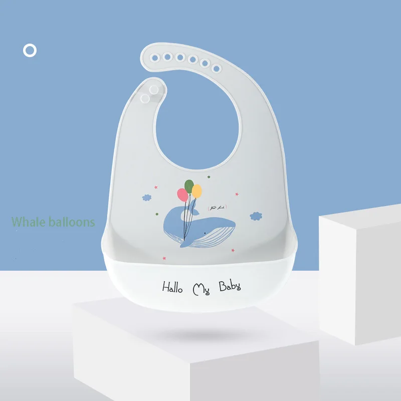 Детский пищевые продукты силиконовый нагрудник модный водонепроницаемый