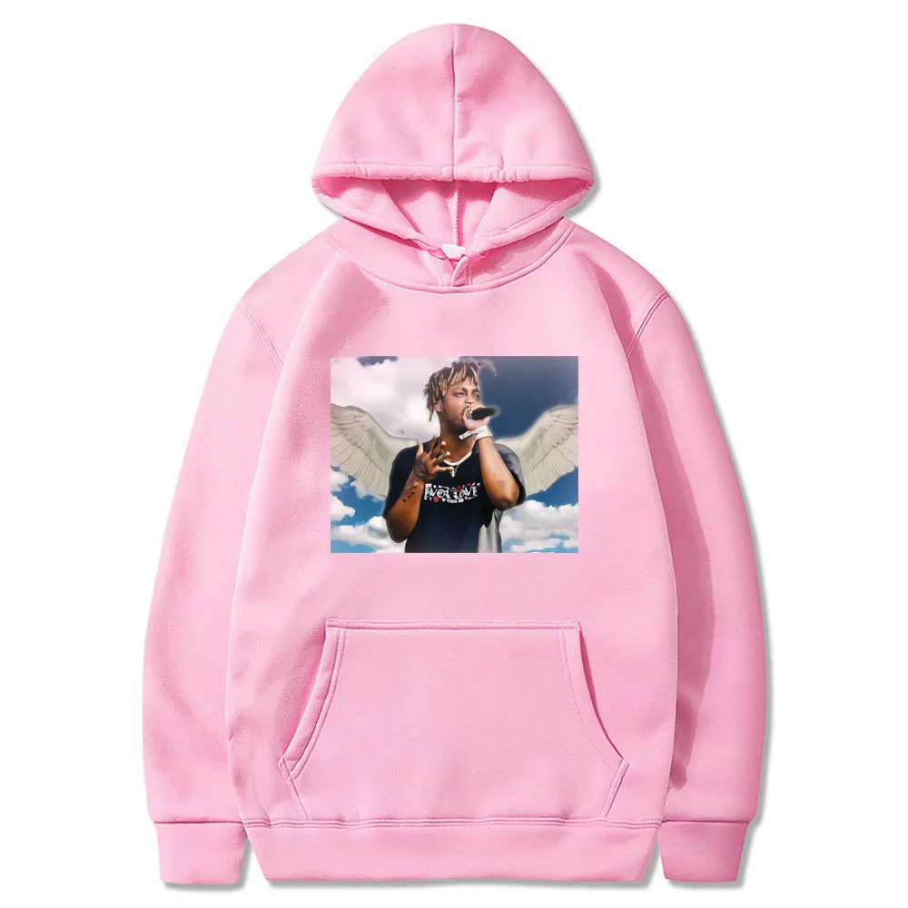 

Juice Wrld Hoodies Men Sweatshirts Autumn Winter Hooded Harajuku Hip Hop Casual Hoodie High Quality Fleece Pullovers Hoody 2021