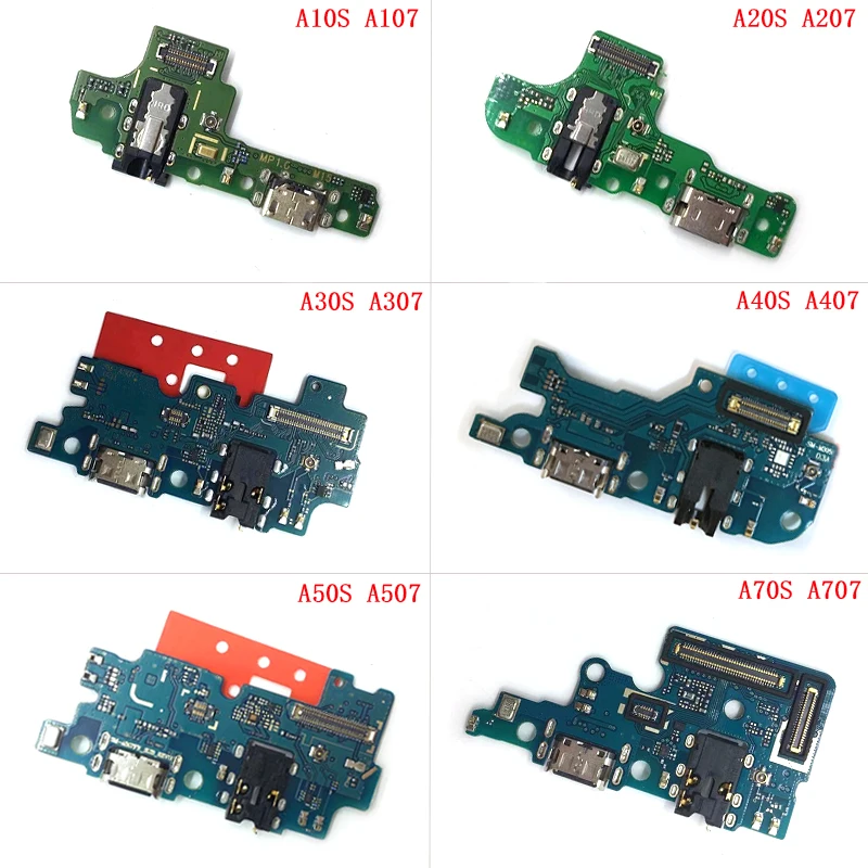 Usb разъем для зарядки док станции гибкий кабель Samsung A10S A20S A30S A40S A50S A70S M10S M30S|Шлейфы