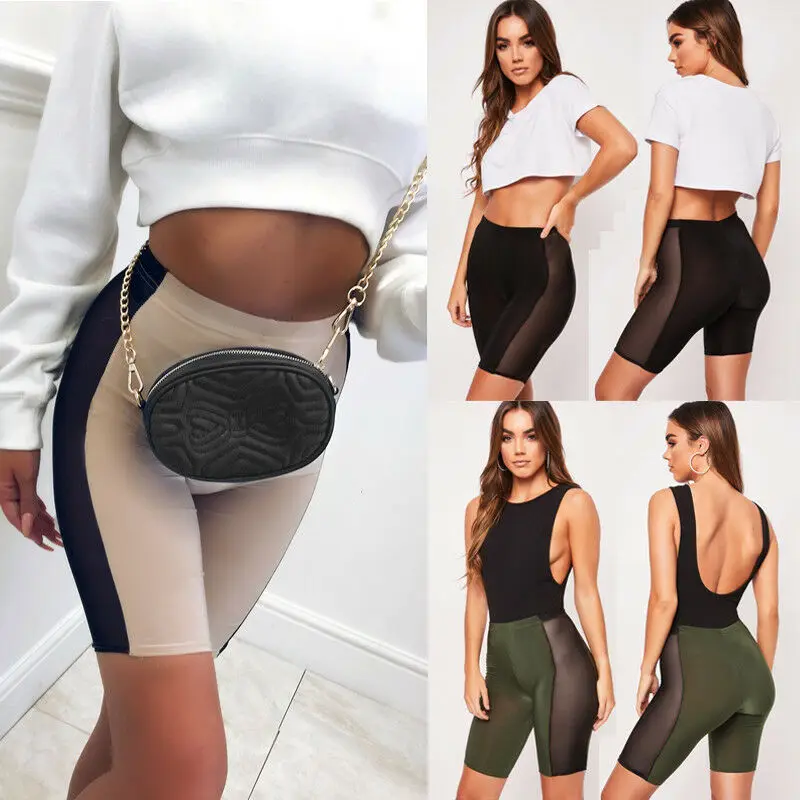 2020 новые женские модные пикантные повседневные облегающие сетчатые лоскутные