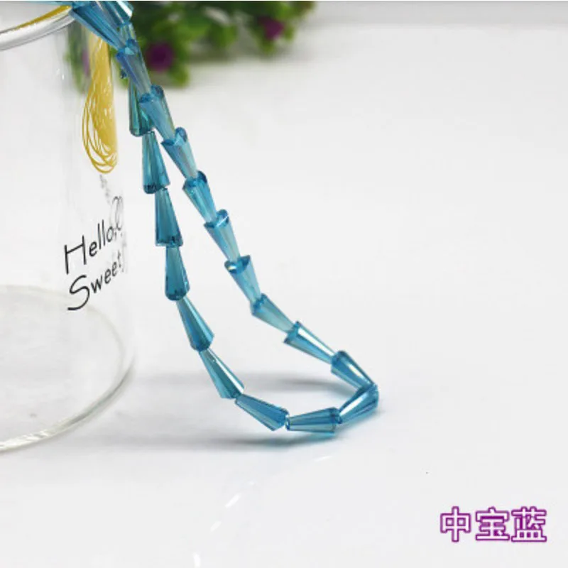 Бесплатная доставка 6*12 мм 48 шт. в форме башни чешские Австрийские хрустальные