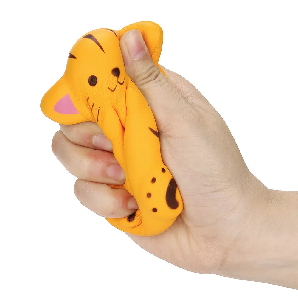 Сжимаемые хлеб кошка Ароматические сжимаемые медленно растущие игрушки Джамбо