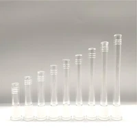 glass downstem diffuser 14mm to 18mm male female joint adapter for glass banger water pipes pipes for smoking weed