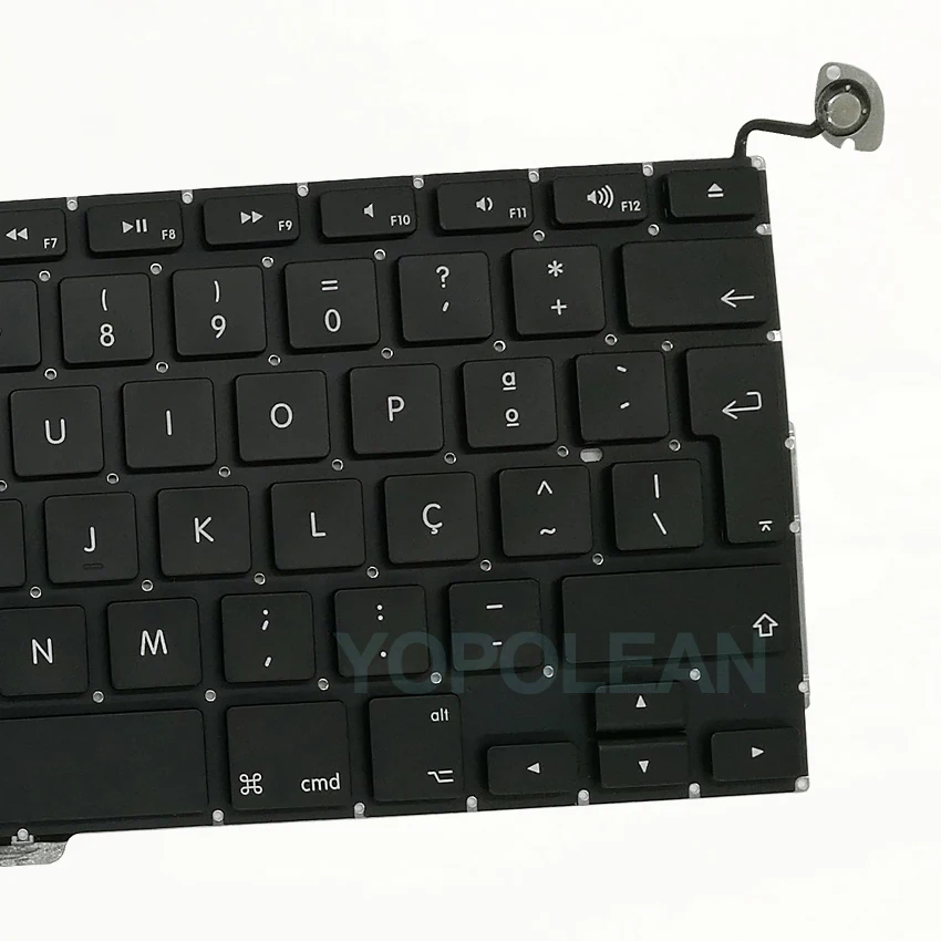 Новая португальская клавиатура A1278 для Macbook Pro 13 дюймов 3 шт. 2009 2010 2011 2012 лет |