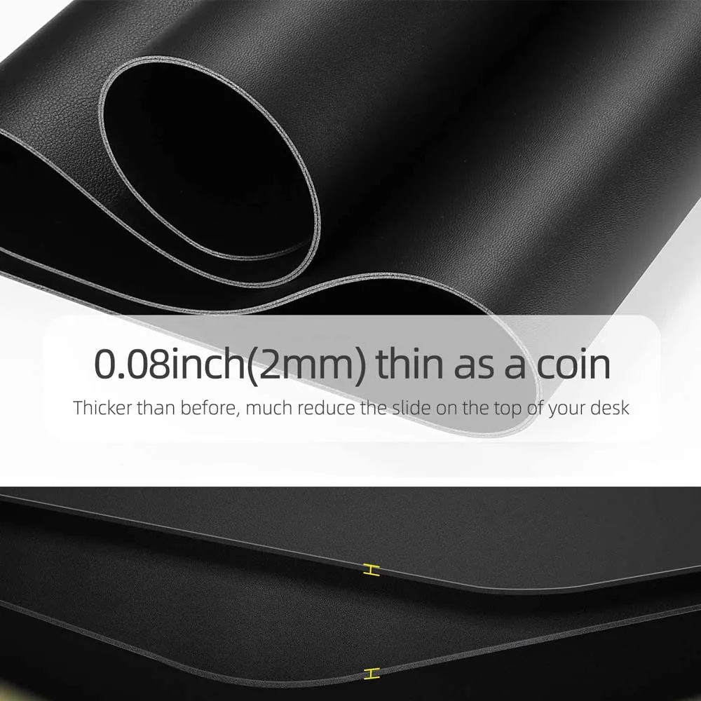 

Waterproof Game Desk Mousepad Painting Pattern Large Computer Mousepad High Quality Leather Gaming Mouse Pad Keyboard Desk Mat