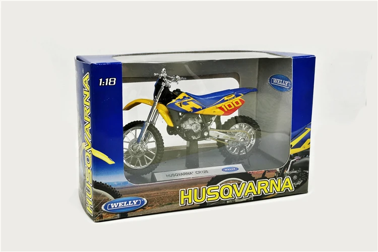 

Welly 1:18 Husqvarna CR125 Diecast Motorcycle