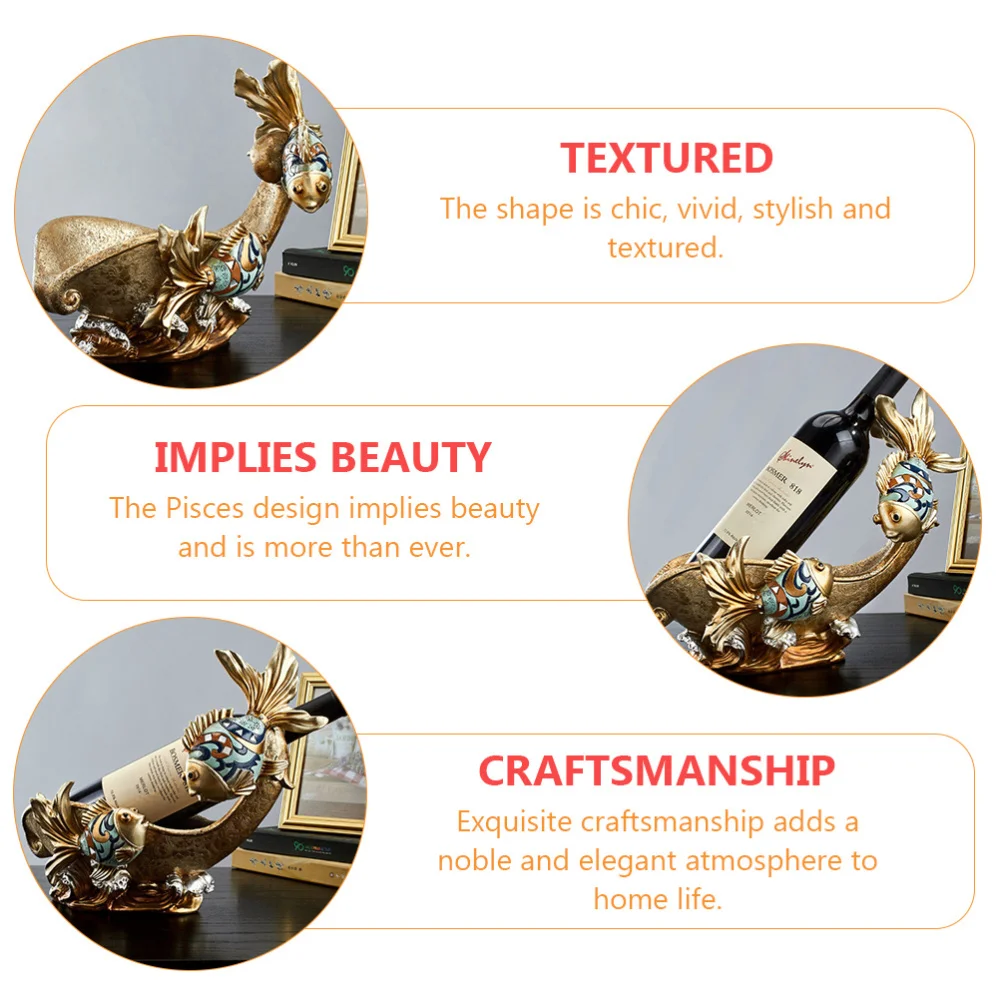

1pc Chic Display Rack Desktop Decoration Storage Rack Decoration (Golden)