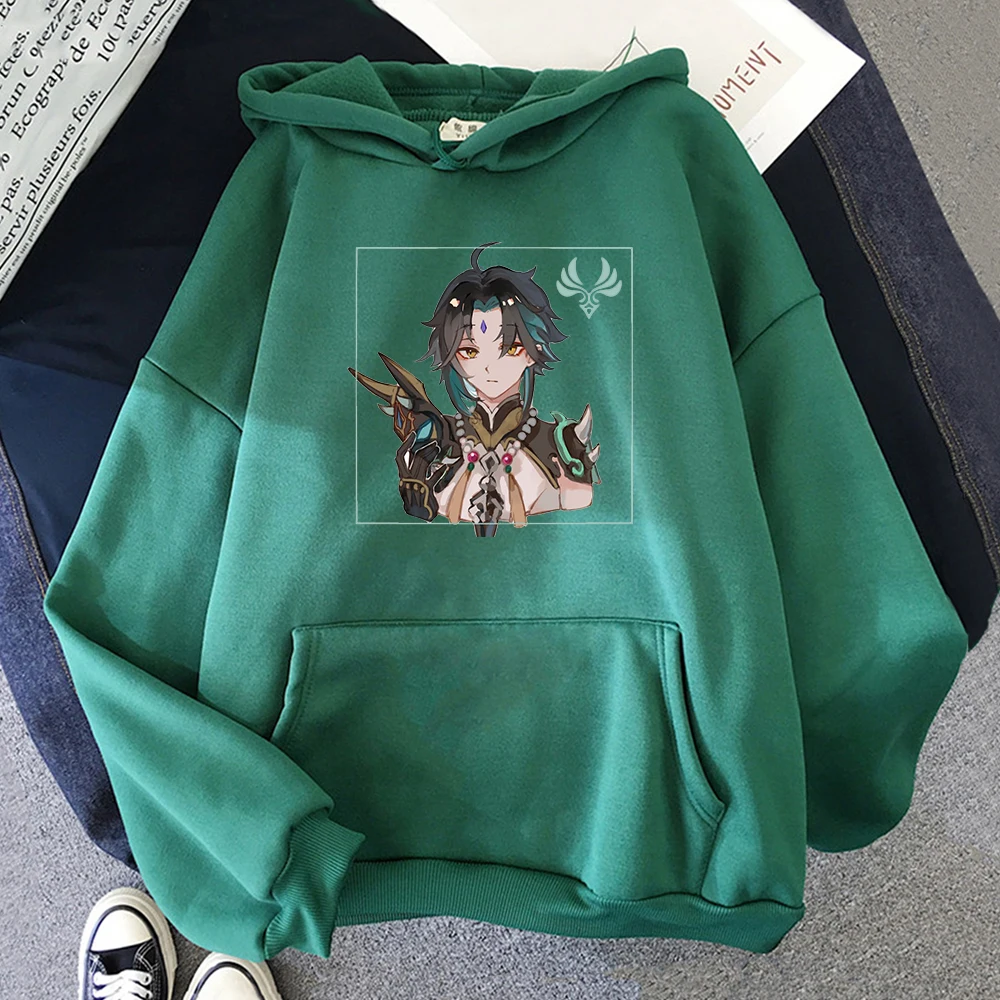 

Genshin Impact Xiao Hooded Clothes Women Sudadera Mujer Tops Harajuku Clothes Woman Autumn Winter Long Sleeve Hoodies Sweatshirt