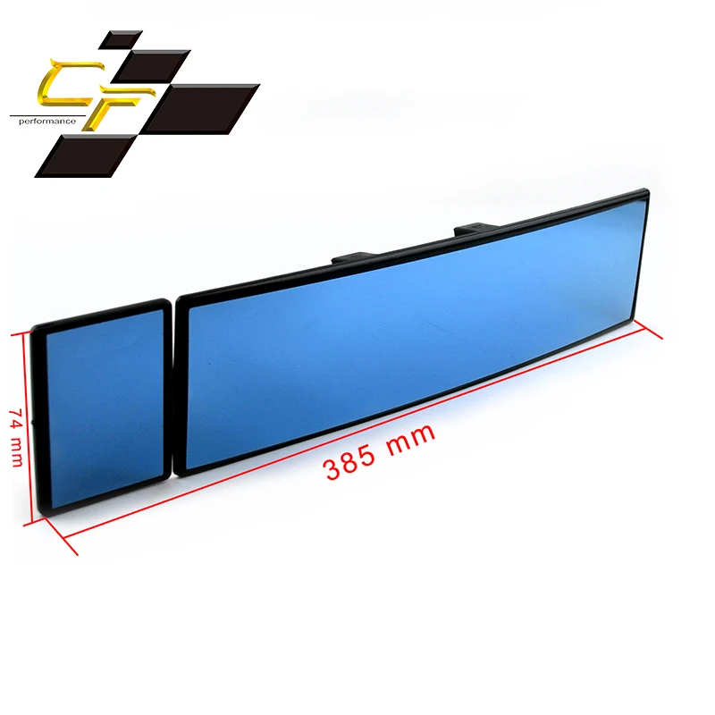 

300mm+70mm Car Rearview Mirror Universal Auto Rear Large Vision Anti-Glare Curved Wide Angle Enlarge Blindspot Blind Spot