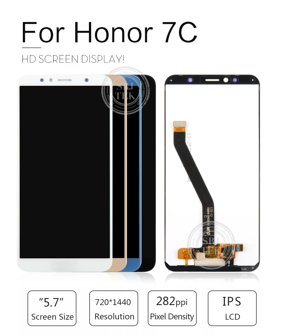 SRJTEK для huawei Honor 7A Pro ЖК-дисплей планшета Сенсорный экран для Honor 7A Pro Дисплей в сборе с рамкой AUM-l29 AUM-L41 ATU-L11