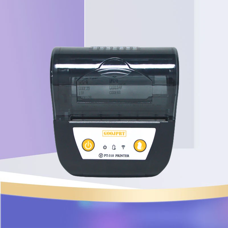 

3-дюймовый 80 мм Термопринтер для чеков inkness Printing с Bluetooth, беспроводной, подключенный Мини термопринтер для телефона и компьютера