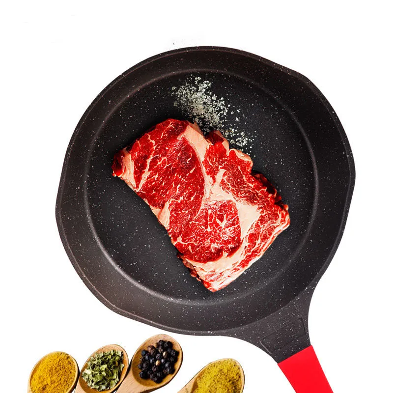 Маленькая сковорода антипригарная для стейка Мини Сковородка омлета