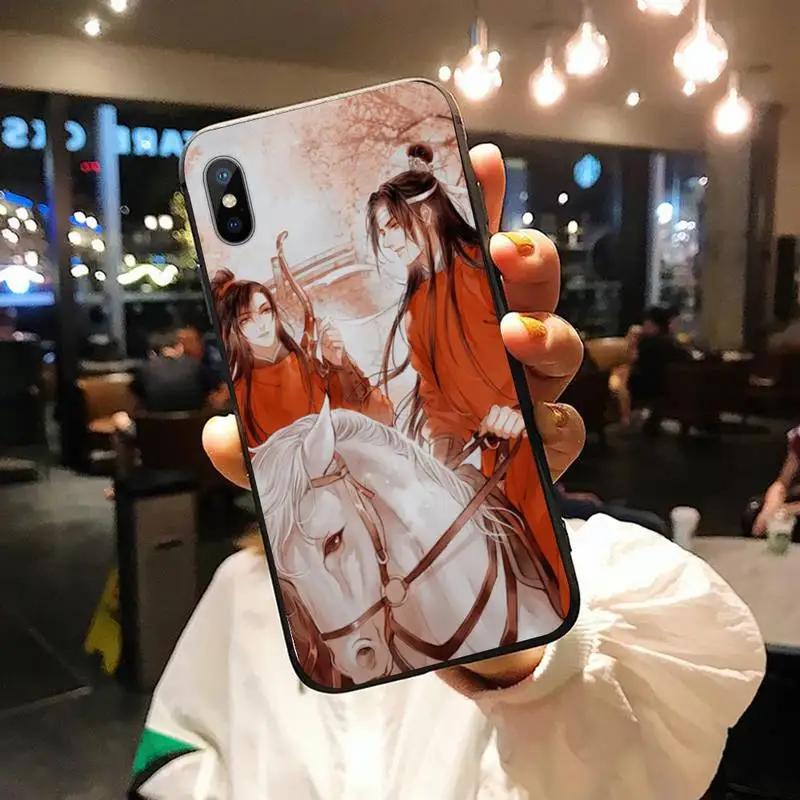 

Mo Dao Zu Shi Chinese anime Anti-fall capa protective Phone Case for iPhone 11 12 pro XS MAX 8 7 6 6S Plus X 5S SE 2020 XR
