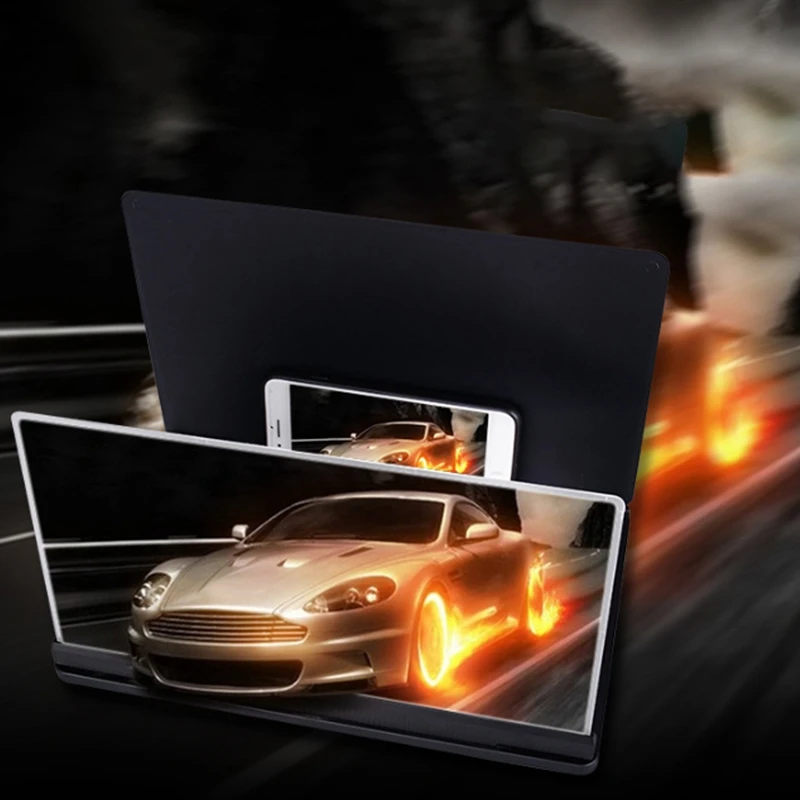 14 дюймовый телефон усилитель экрана проекционный экран для видео ленивая